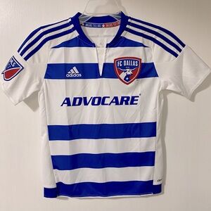 NWT Adidas MLS Advocare Dallas Youth Jersey